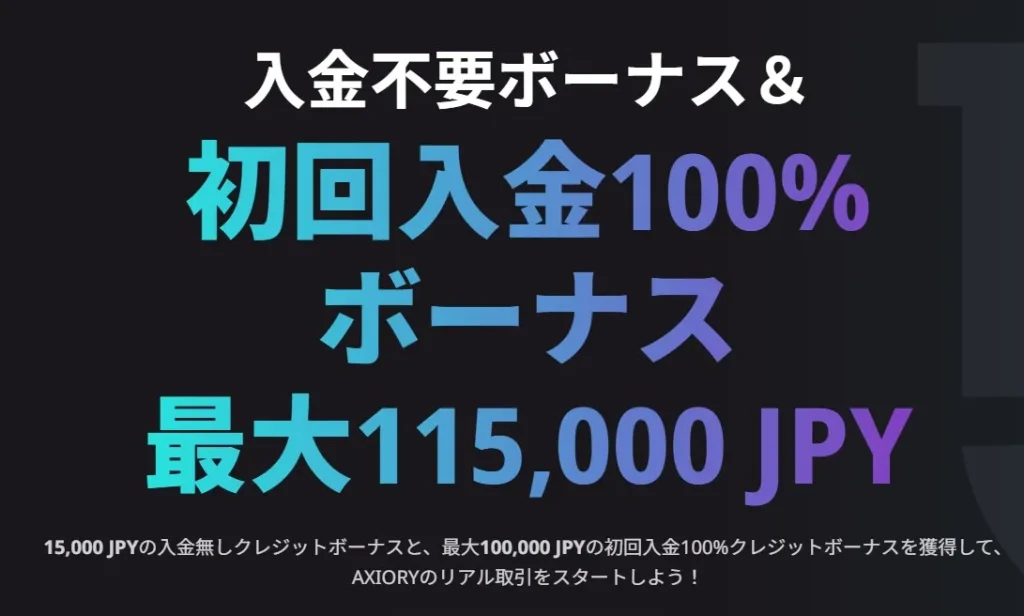 海外FXボーナス14位:AXIORY